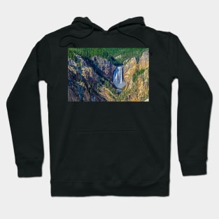 The Falls at Yellowstone Grand Canyon Hoodie